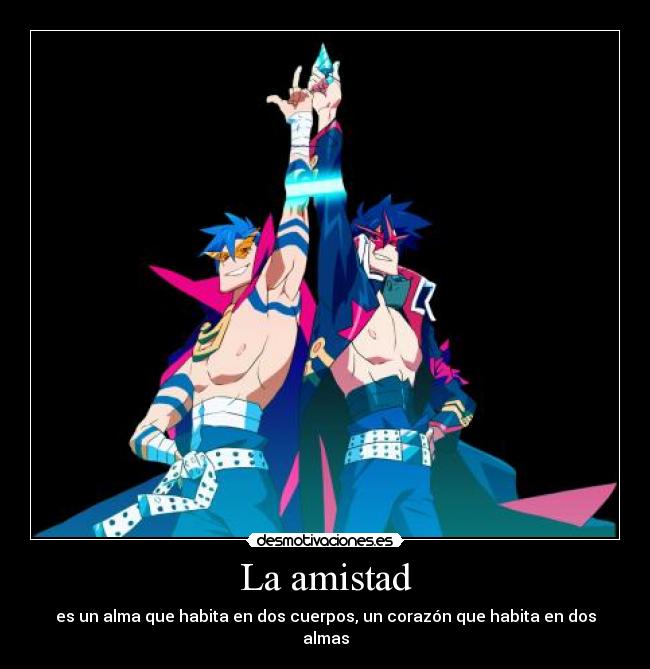 La amistad - es un alma que habita en dos cuerpos, un corazón que habita en dos almas