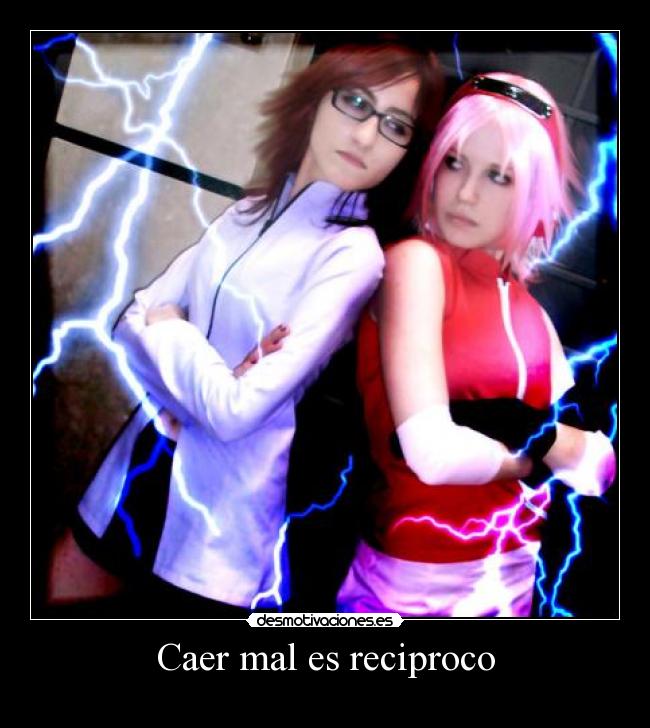 Caer mal es reciproco -