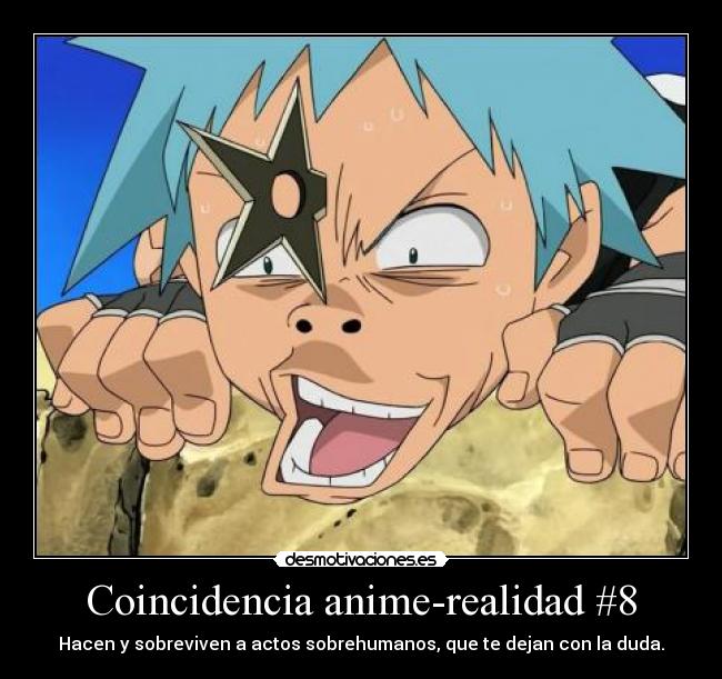 Coincidencia anime-realidad #8 - 