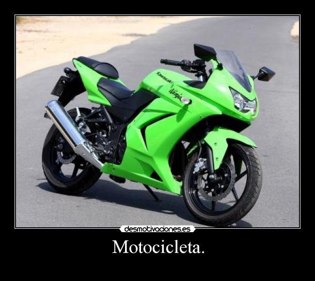 Motocicleta. - 