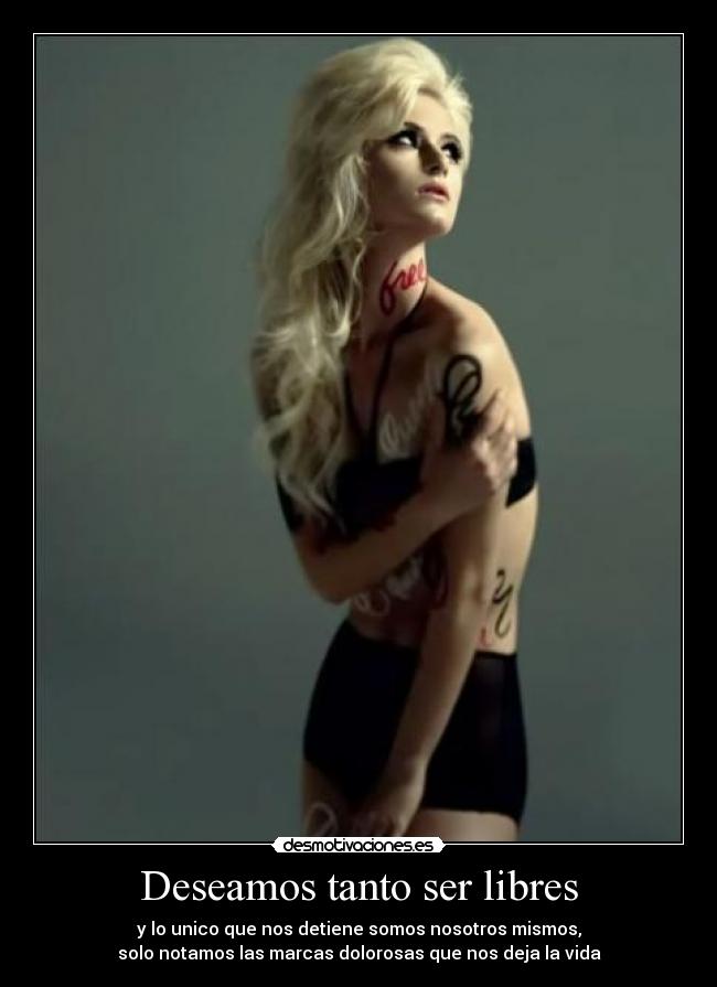 Deseamos tanto ser libres - 