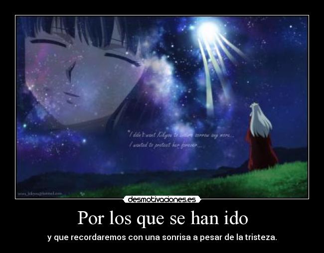 Por los que se han ido - 