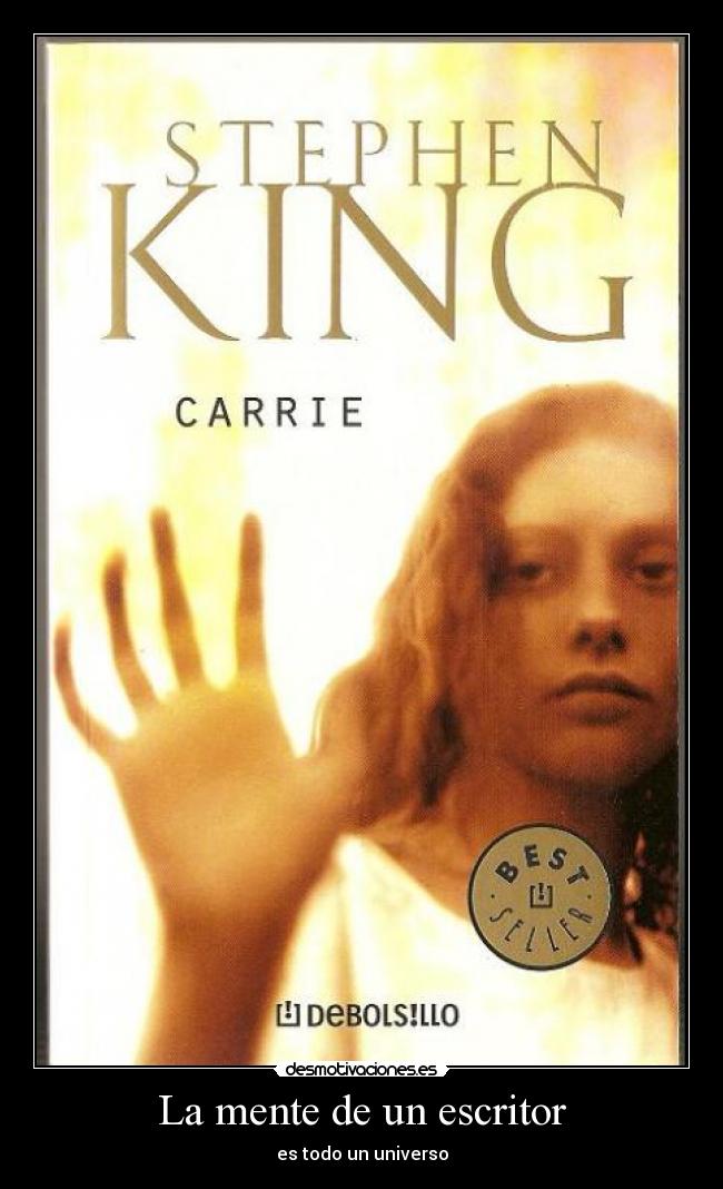 carteles stephen king carrie desmotivaciones