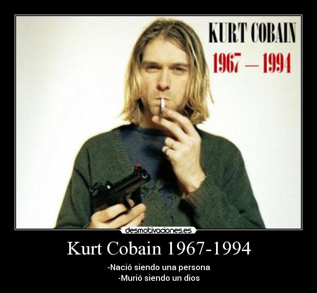 carteles kurt cobain desmotivaciones