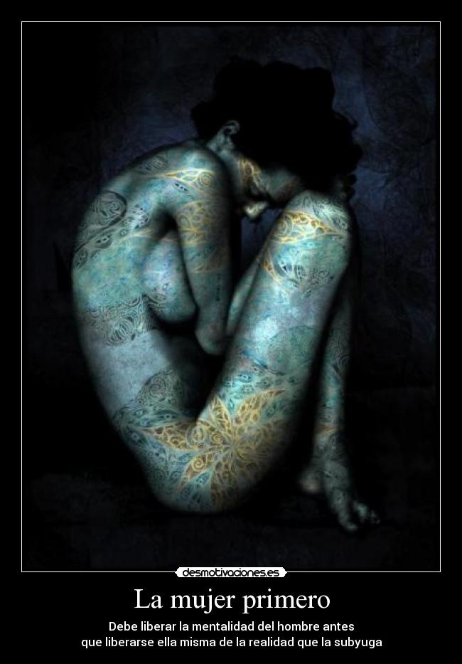 La mujer primero -