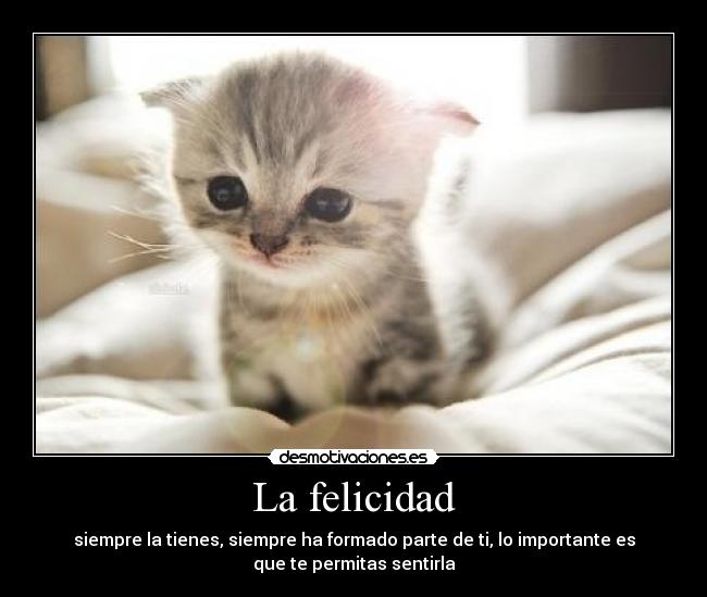 La felicidad -