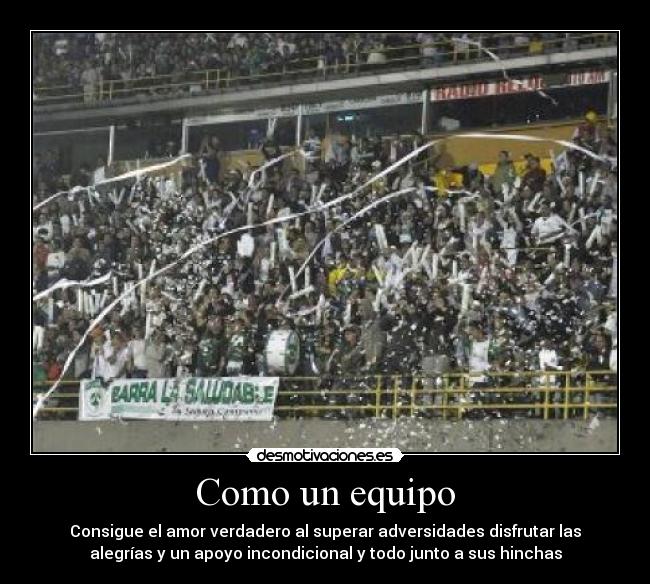 Como un equipo -