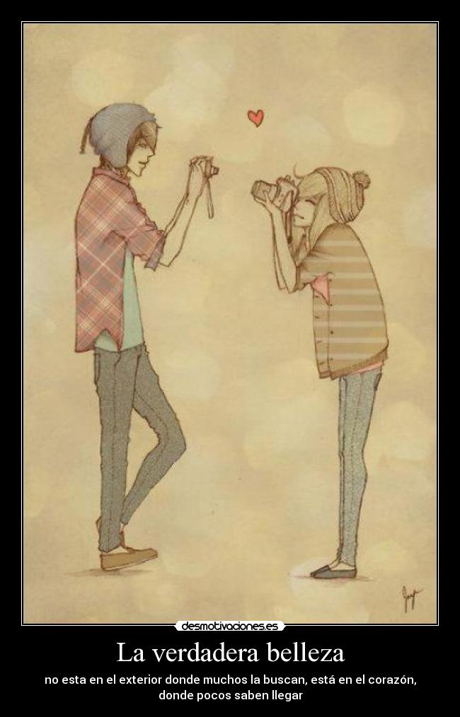 La verdadera belleza -