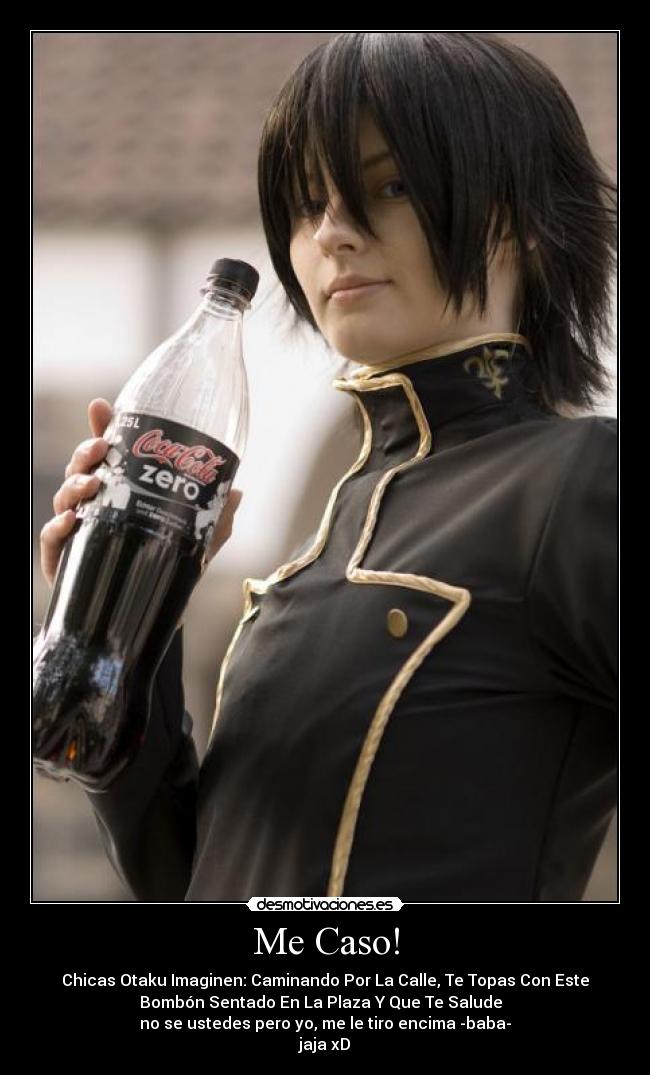 Me Caso! - Chicas Otaku Imaginen: Caminando Por La Calle, Te Topas Con Este
Bombón Sentado En La Plaza Y Que Te Salude♥
no se ustedes pero yo, me le tiro encima -baba-
jaja xD