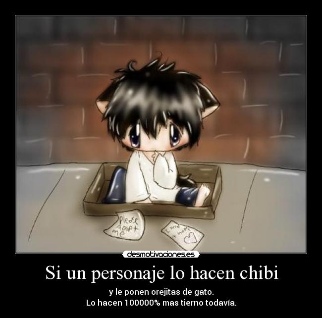 Si un personaje lo hacen chibi -
