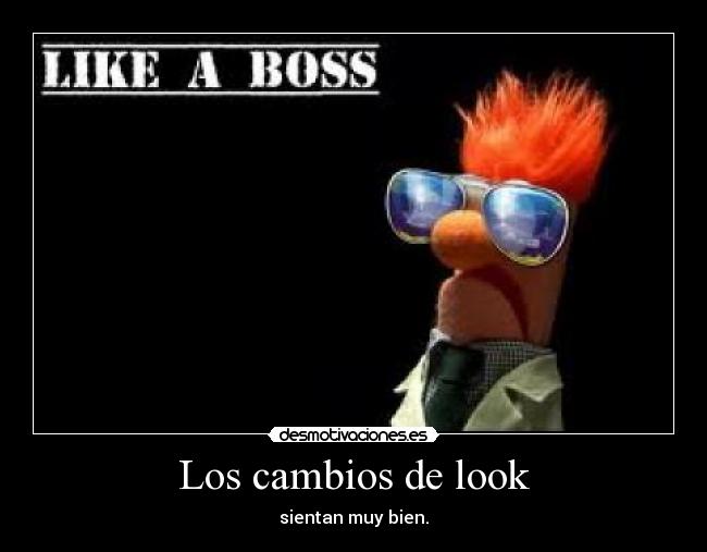Los cambios de look -