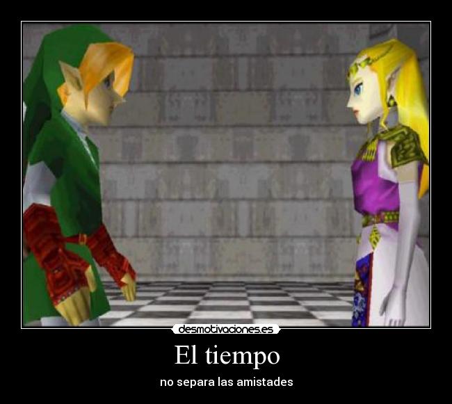 El tiempo - no separa las amistades