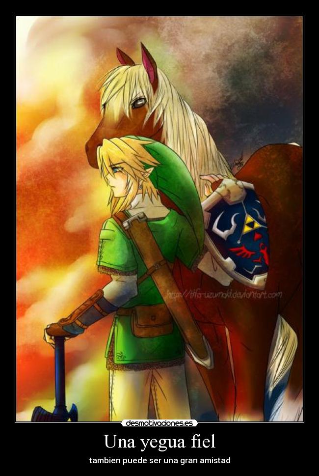 Una yegua fiel -
