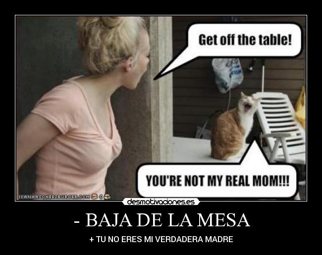 - BAJA DE LA MESA - 