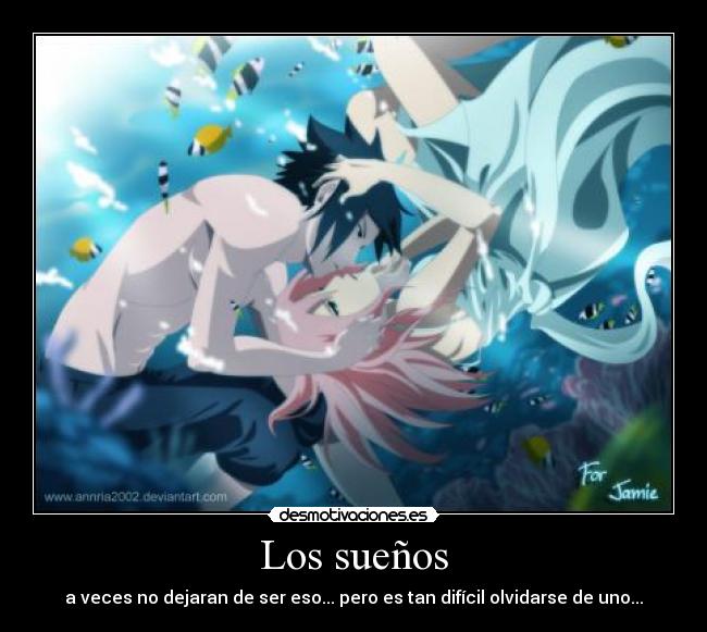 Los sueños - a veces no dejaran de ser eso... pero es tan difícil olvidarse de uno...