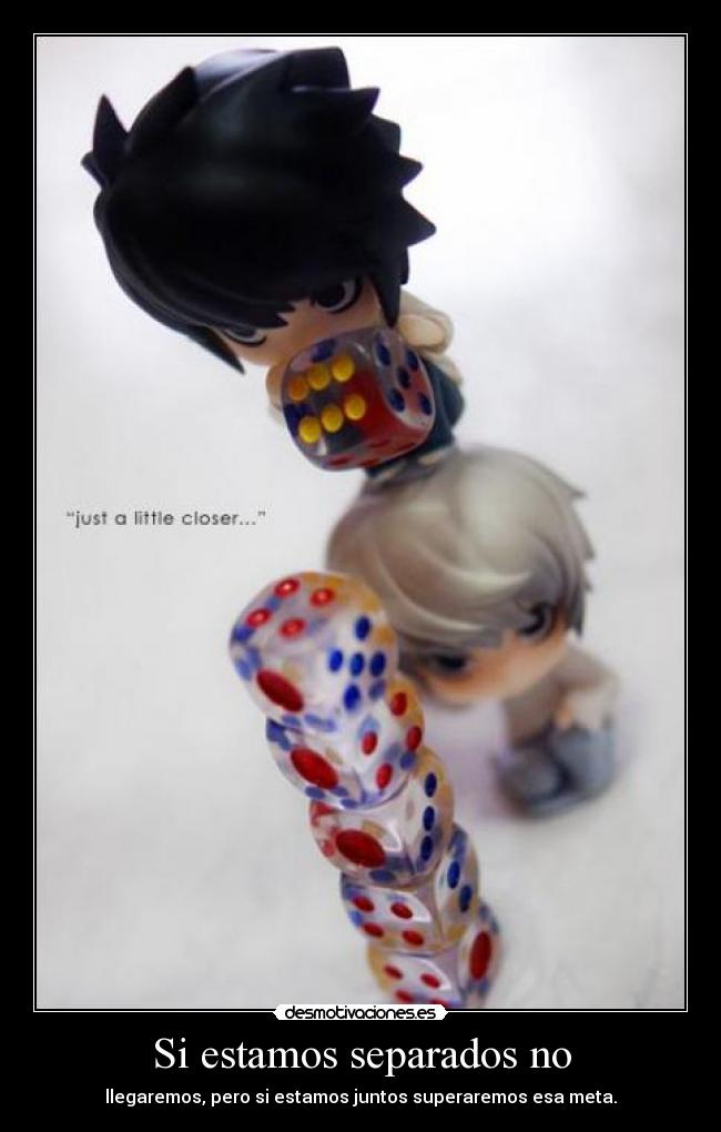 Si estamos separados no -