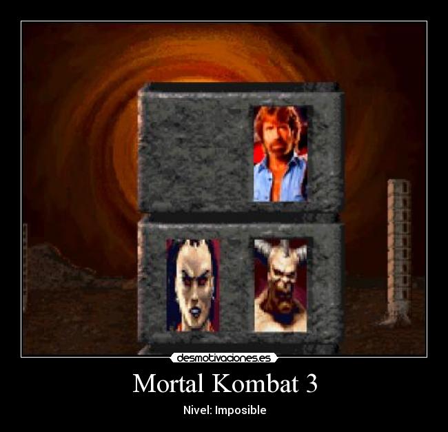 Mortal Kombat 3 - Nivel: Imposible
