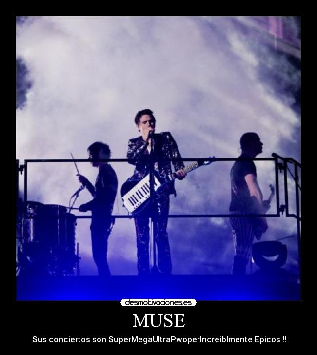 MUSE - Sus conciertos son SuperMegaUltraPwoperIncreiblmente Epicos !!