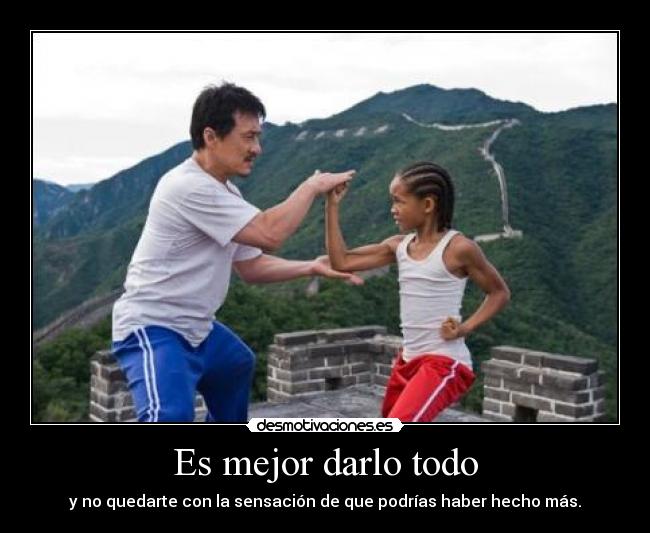 carteles jaden smith karate kid desmotivaciones