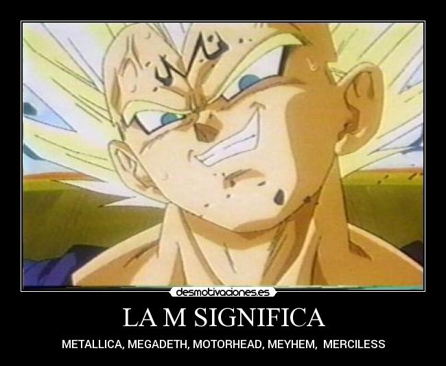 LA M SIGNIFICA - METALLICA, MEGADETH, MOTORHEAD, MEYHEM, MERCILESS