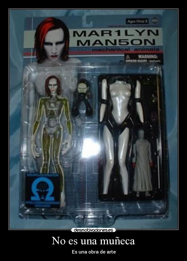 No es una muñeca -