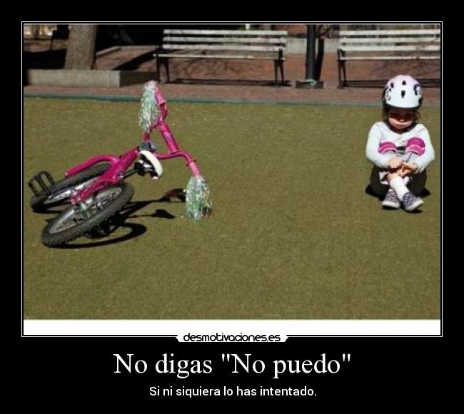 No digas No puedo -