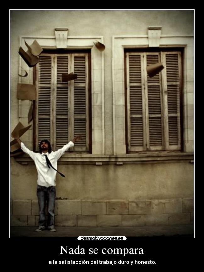 carteles nada compara desmotivaciones