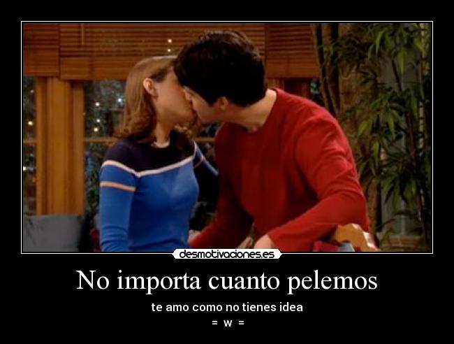 No importa cuanto pelemos -