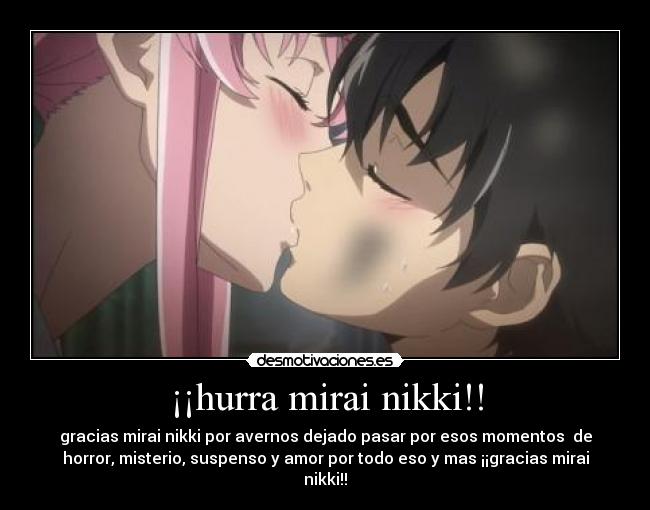 ¡¡hurra mirai nikki!! - 