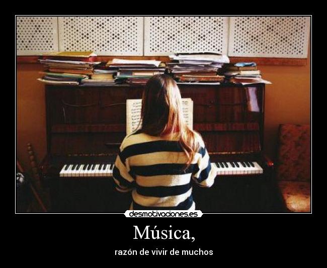 Música, -