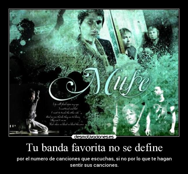 Tu banda favorita no se define - 