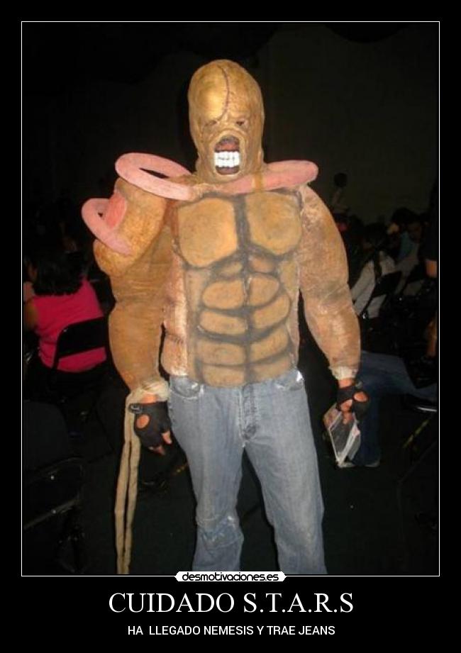 CUIDADO S.T.A.R.S - HA  LLEGADO NEMESIS Y TRAE JEANS