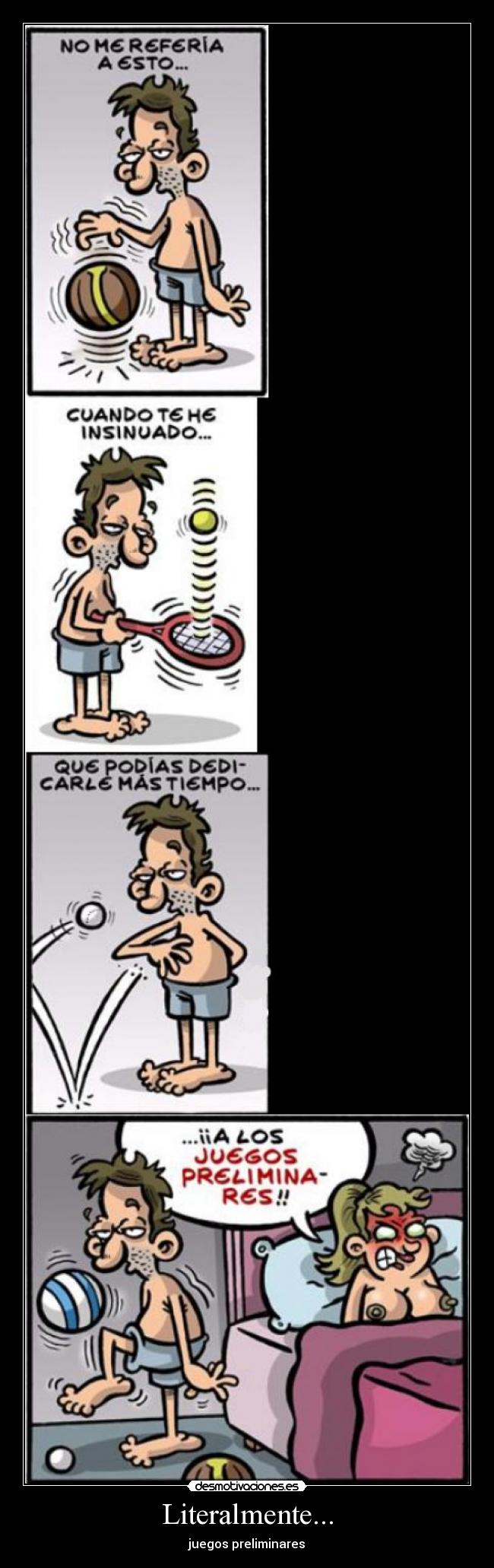 Literalmente... - juegos preliminares