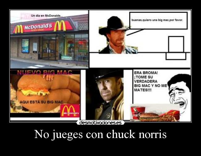 No jueges con chuck norris -