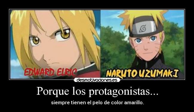 Porque los protagonistas... - 