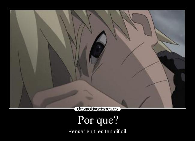 Por que? -