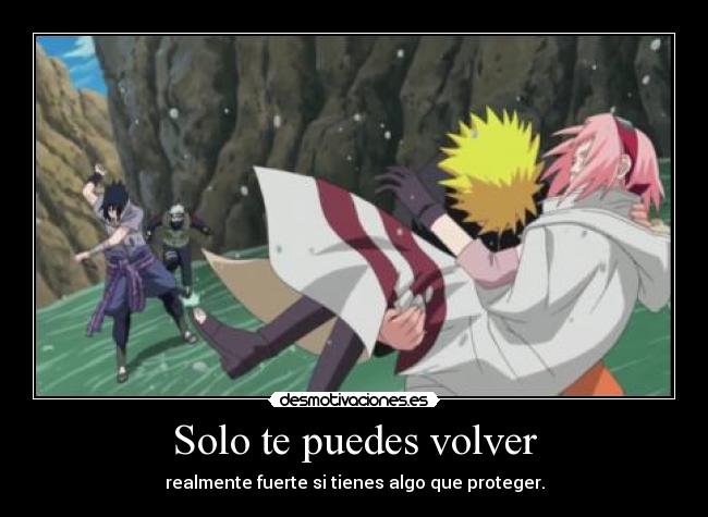 Solo te puedes volver - 