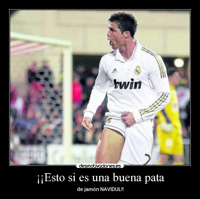 ¡¡Esto si es una buena pata - 