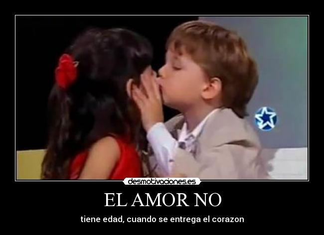 EL AMOR NO - tiene edad, cuando se entrega el corazon