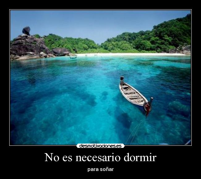No es necesario dormir -