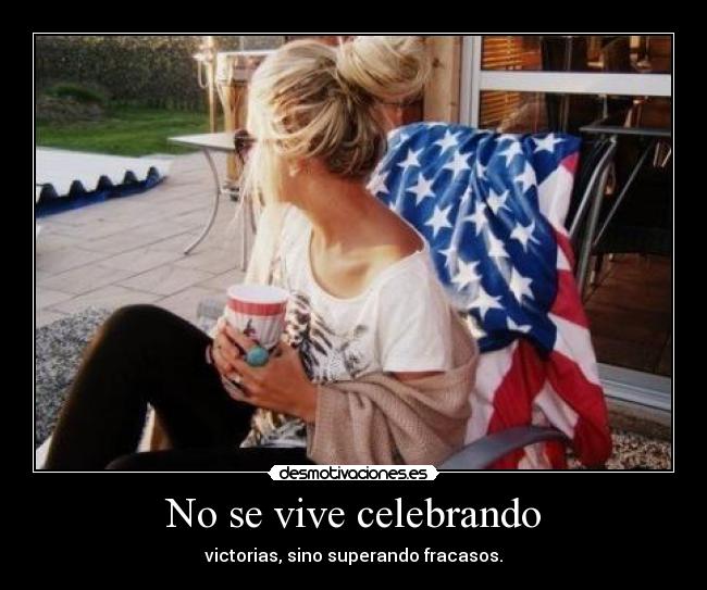 No se vive celebrando -