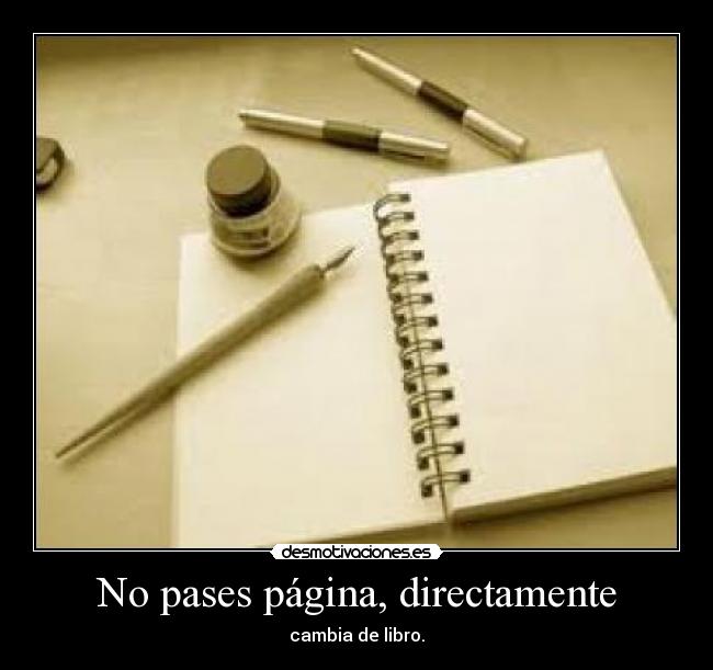 No pases página, directamente -