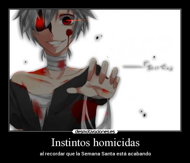 Instintos homicidas - 
