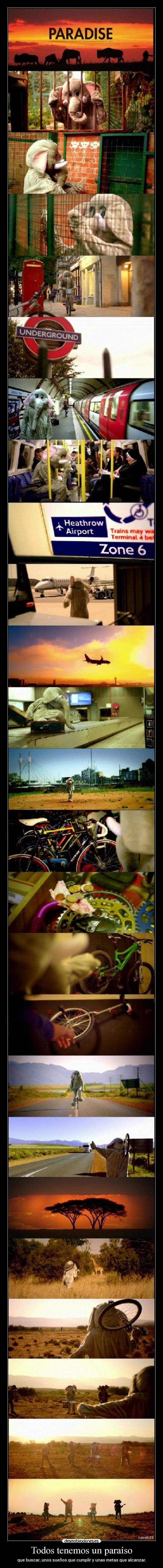 Todos tenemos un paraíso -