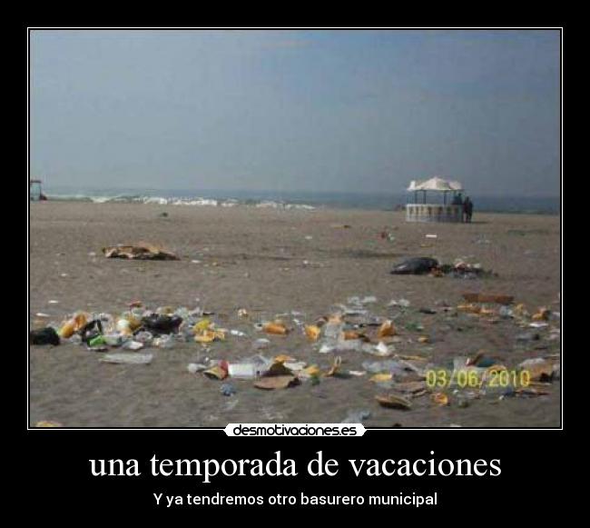 carteles basura desmotivaciones