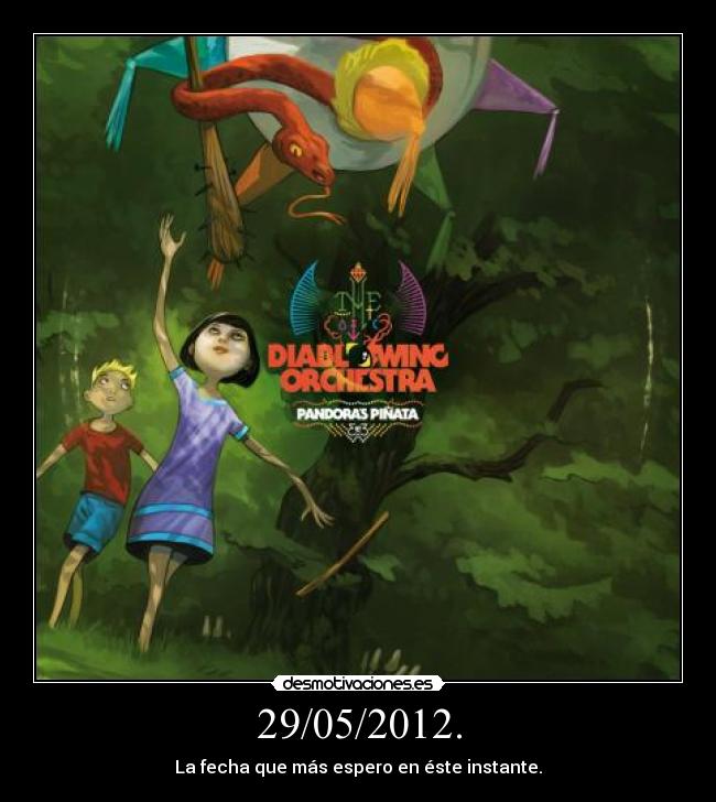 carteles diablo swing orchestra pandoras pinata bogota colombia desmotivaciones