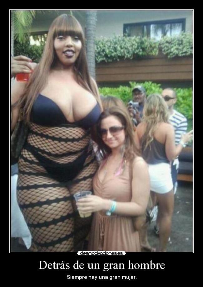 Detrás de un gran hombre - Siempre hay una gran mujer.