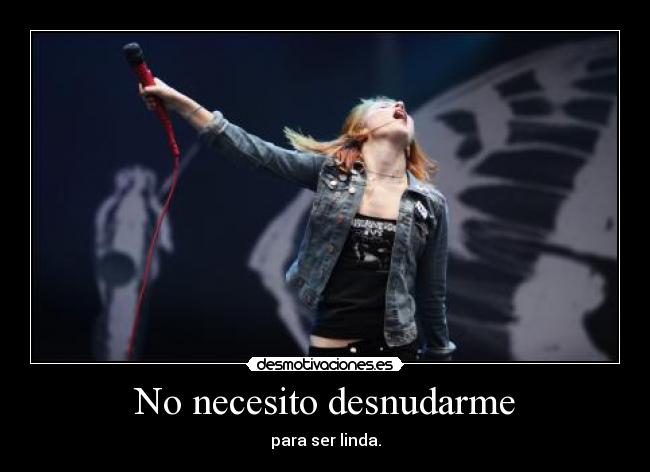 No necesito desnudarme -