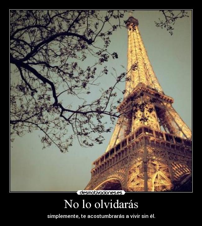 No lo olvidarás - 