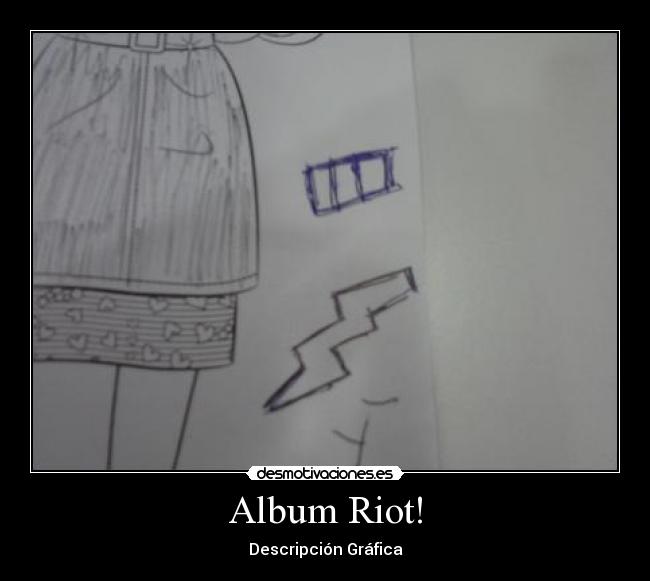 Album Riot! - Descripción Gráfica